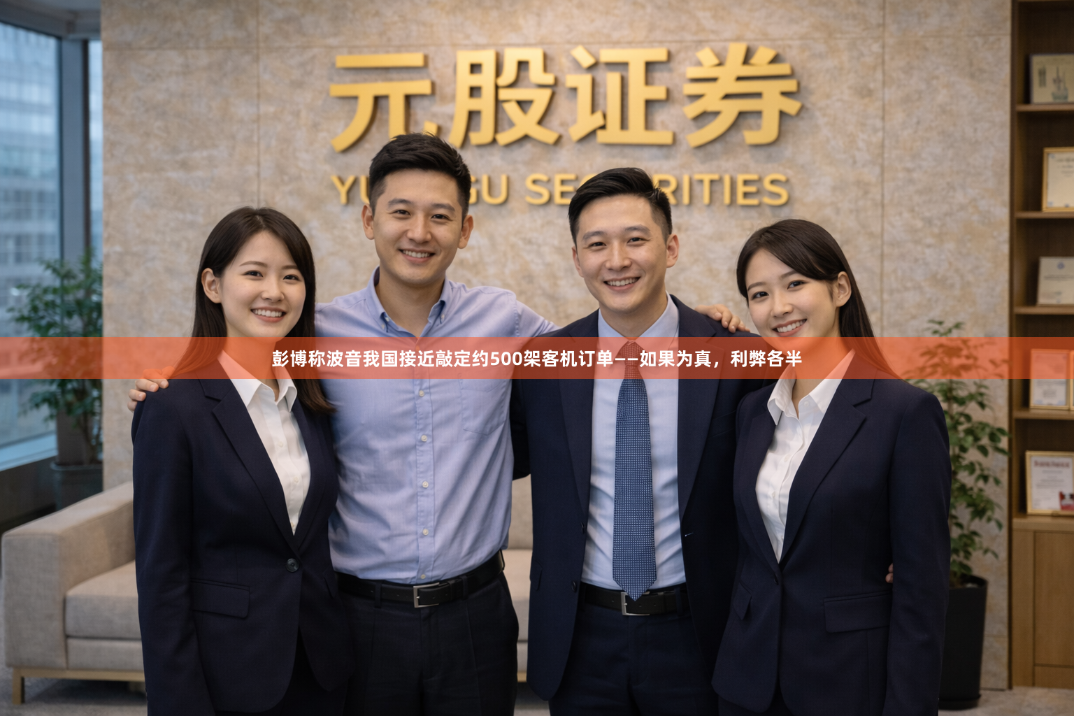 彭博称波音我国接近敲定约500架客机订单——如果为真，利弊各半