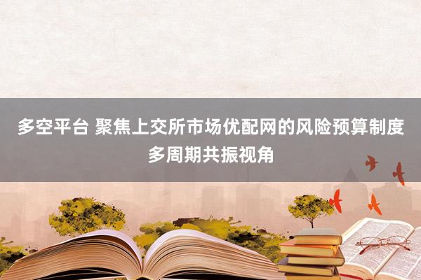 多空平台 聚焦上交所市场优配网的风险预算制度多周期共振视角